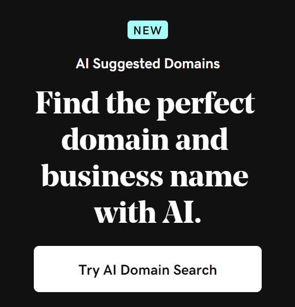 Find the perfect domain and business name with AI